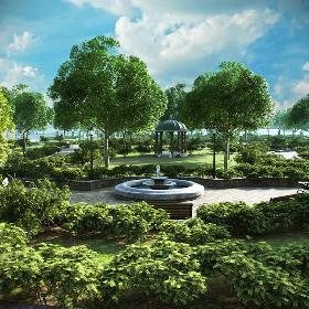 3D model Park 02